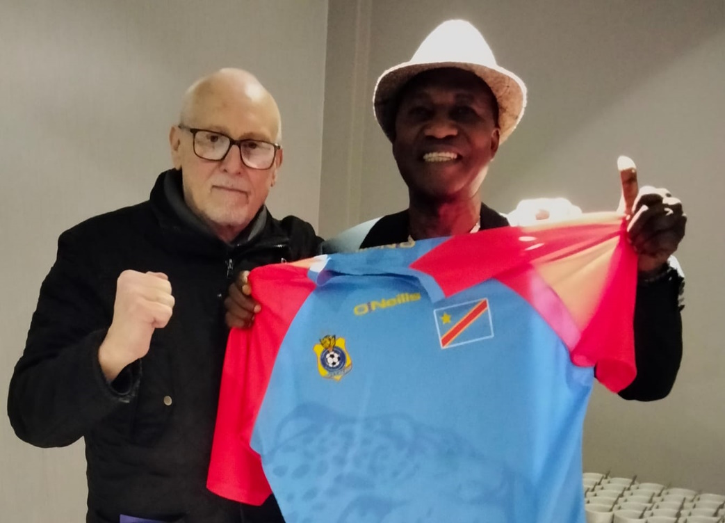 Shirt to celebrate the launch of the Congolese Community Ireland Organisation